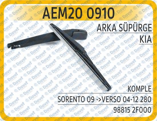 AEM 200910 Arka Silecek Supurgesi Komple Sorento 09 - Verso 04-12 280